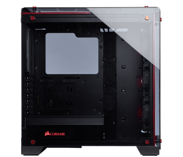 CORSAIR Crystal Series 570X RGB Compact ATX Tempered Glass, Compact ATX Mid-Tower / Red CC-9011111-WW - 382135 - zdjęcie 3